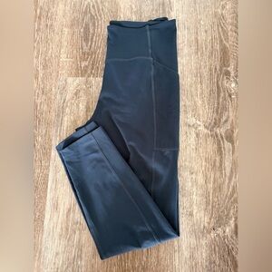 Girlfriend Collective Navy High-Rise Leggings